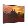 88289-650.jpg Desert, Mountains and Sky Framed Canvas