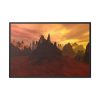 88289-651.jpg Desert, Mountains and Sky Framed Canvas