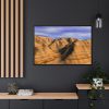 88289-659.jpg Mountains, Sand and Dune Framed Canvas