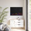 88289-68.jpg Abstract Floral Butterfly Design Framed Canvas