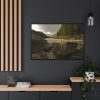 88289-684.jpg Creek River in the Forest Framed Canvas