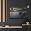 88289-694.jpg Sunset Among the Mountains Framed Canvas
