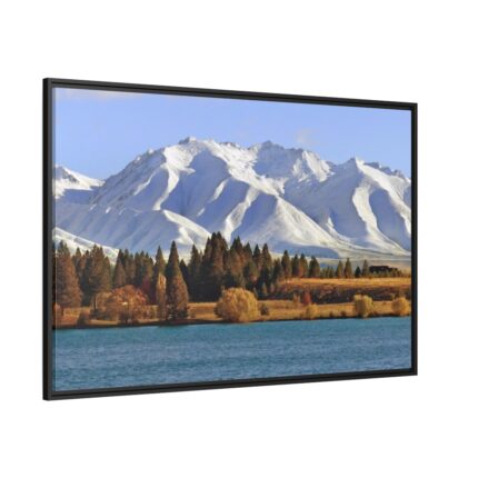 Twizel New Zealand Framed Canvas