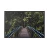 88289-706.jpg Bridge in the Forest Framed Canvas