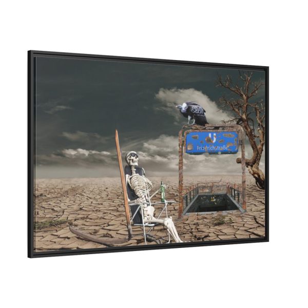 88289-720.jpg Composing Metro Desert Grim Framed Canvas