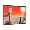 88289-725.jpg Penguin in Desert Framed Canvas