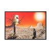 88289-726.jpg Penguin in Desert Framed Canvas