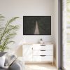 88289-738.jpg Bridge Leading to a Dense Forest Framed Canvas