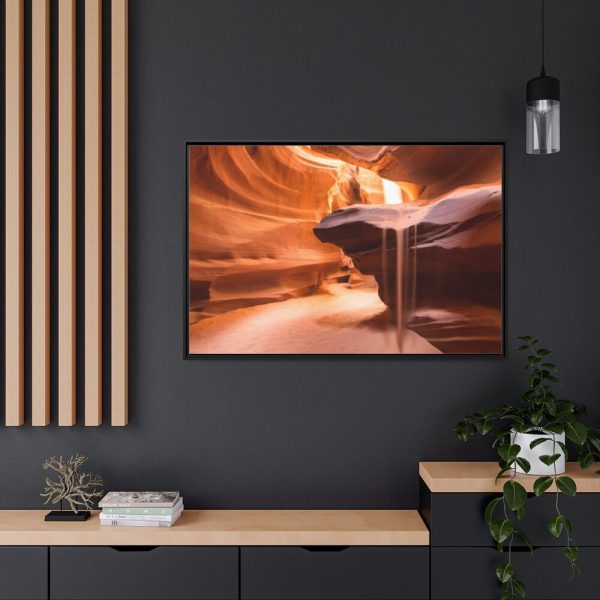 88289-744.jpg Light to Sand Framed Canvas
