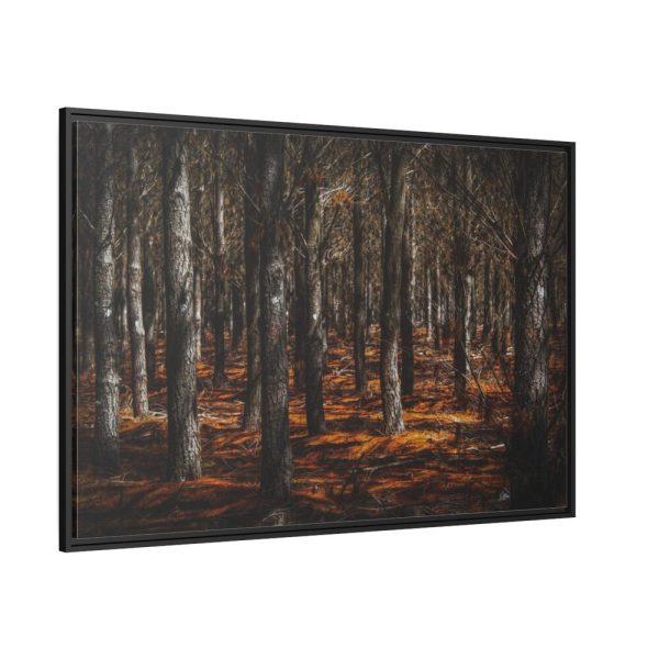 88289-750.jpg Dark Overgrown Forest Framed Canvas