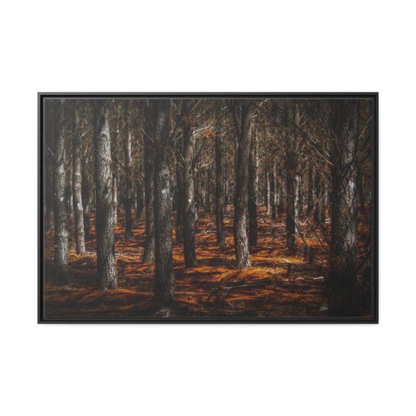 88289-751.jpg Dark Overgrown Forest Framed Canvas