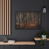 88289-754.jpg Dark Overgrown Forest Framed Canvas