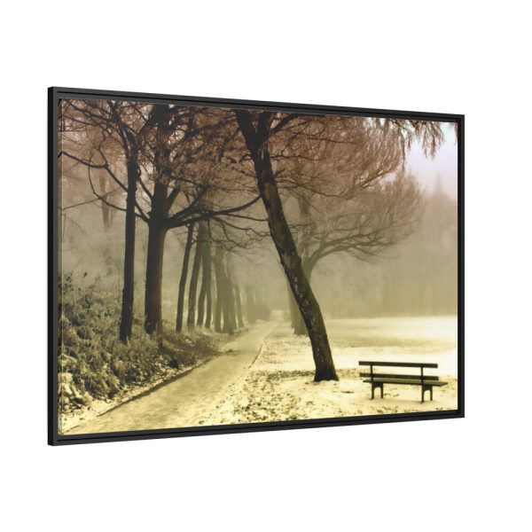 88289-775.jpg Cold Frost Season in Nature Framed Canvas