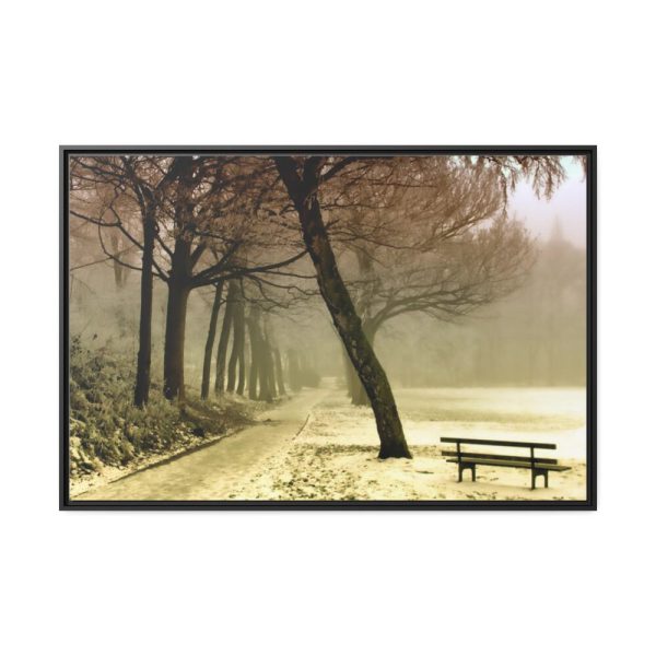 88289-776.jpg Cold Frost Season in Nature Framed Canvas