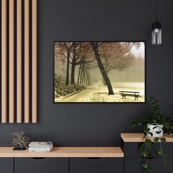 88289-779.jpg Cold Frost Season in Nature Framed Canvas