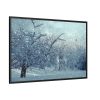 88289-785.jpg Forest Covered with Snow Framed Canvas