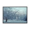 88289-786.jpg Forest Covered with Snow Framed Canvas