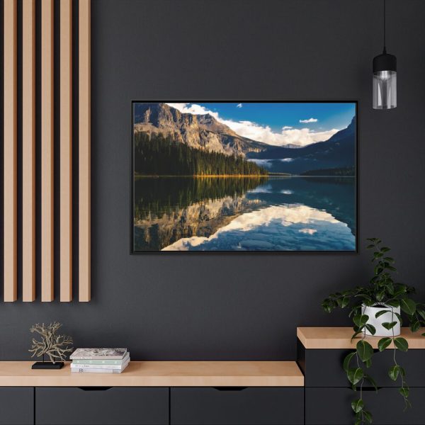 Beautiful Forest in Canada Framed Canvas