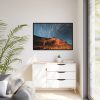 88289-803.jpg Swirling Stars in a Night Sky Over Lake Powell Framed Canvas