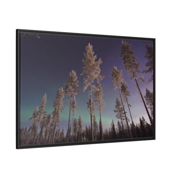 Lapland Finland Framed Canvas
