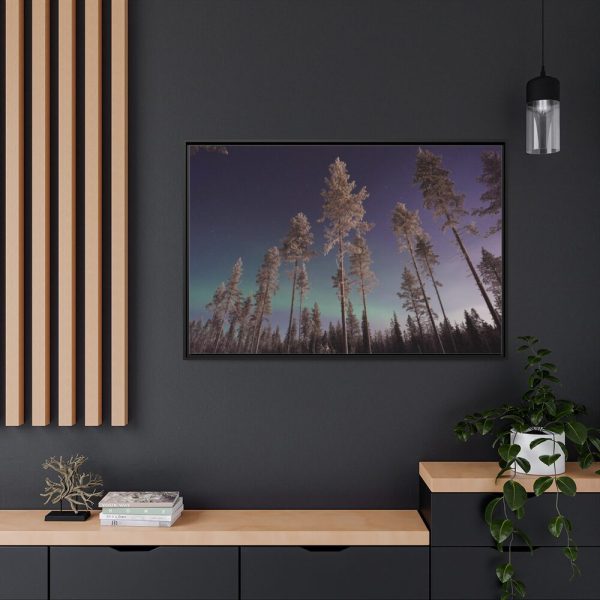 Lapland Finland Framed Canvas