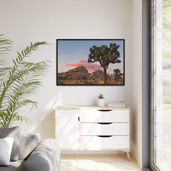 88289-833.jpg Sunset near Turtle Rock Framed Canvas