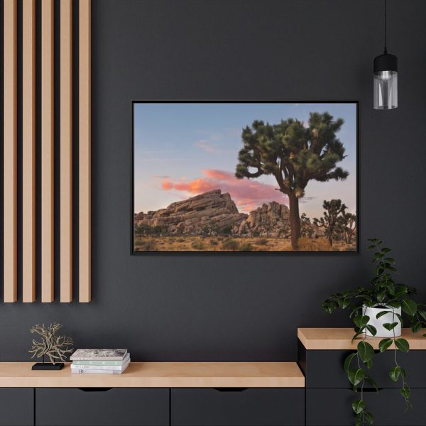 88289-834.jpg Sunset near Turtle Rock Framed Canvas