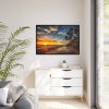 88289-843.jpg Sunrise Over the Beach Punta Cana Framed Canvas