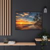 88289-844.jpg Sunrise Over the Beach Punta Cana Framed Canvas