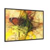 Butterfly Stopwatch Eye Face Framed Canvas