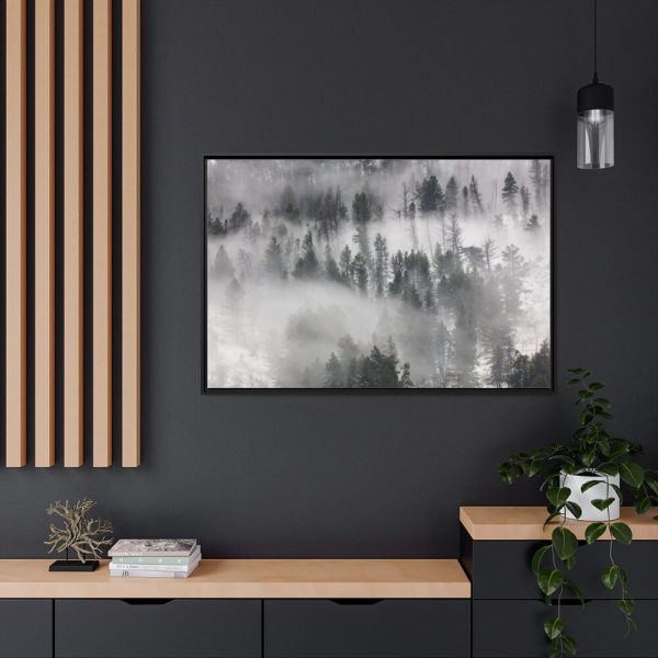 88289-859.jpg Trees in Lamar Valley Framed Canvas