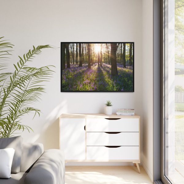 Spring day Framed Canvas