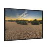 88289-880.jpg Drought Dehydrated Clay Floor Earth Cracked Framed Canvas