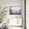 88289-893.jpg Pacific Coast Sunset at Monterey, California Framed Canvas