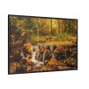 88289-900.jpg Waterfall Autumn Framed Canvas