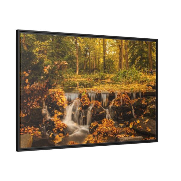 88289-900.jpg Waterfall Autumn Framed Canvas