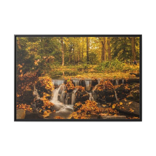 88289-901.jpg Waterfall Autumn Framed Canvas