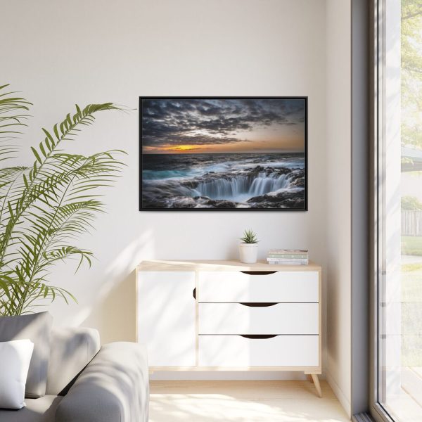 88289-924.jpg Waterfalls under the Sky Framed Canvas