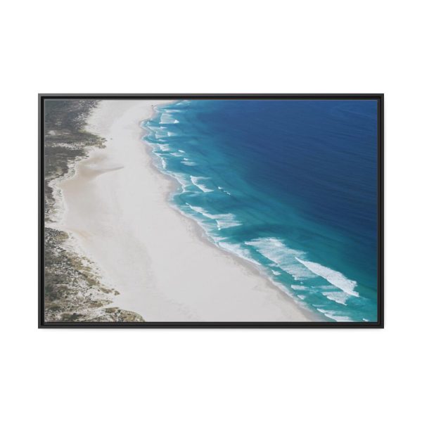 88289-947.jpg Peaceful Scenic Beach Framed Canvas