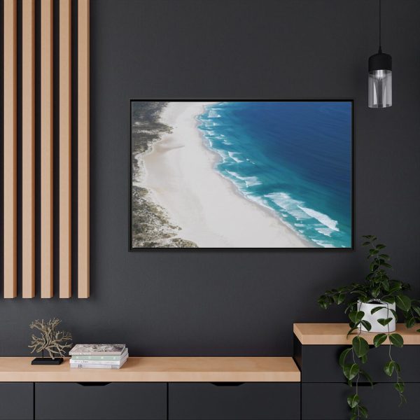 88289-950.jpg Peaceful Scenic Beach Framed Canvas