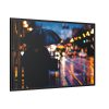 88289-956.jpg Rainy Night in the City Framed Canvas