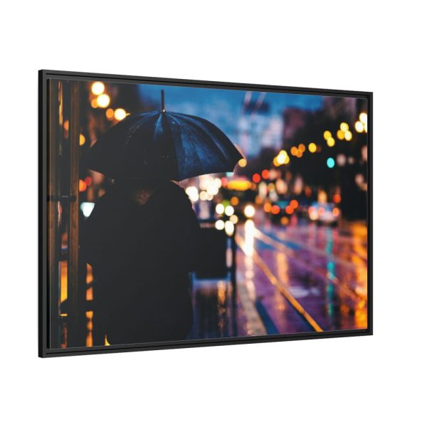 88289-956.jpg Rainy Night in the City Framed Canvas