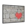88289-976.jpg Heart on the Wall Framed Canvas