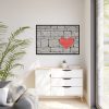 88289-979.jpg Heart on the Wall Framed Canvas