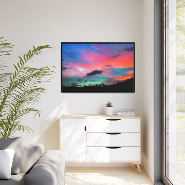 Pinas, Ecuador Framed Canvas