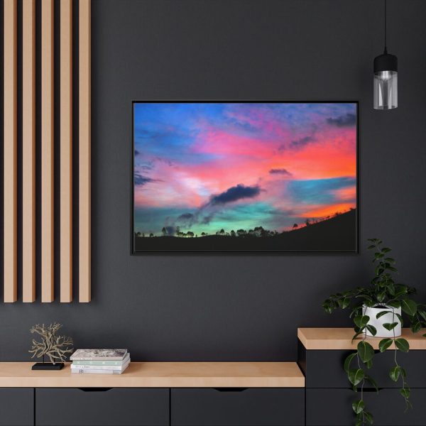 Pinas, Ecuador Framed Canvas