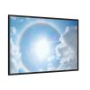 88289-996.jpg Rainbow ring Framed Canvas