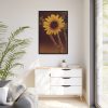 88299-123.jpg The Sunflower is Blooming Framed Canvas