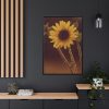 88299-124.jpg The Sunflower is Blooming Framed Canvas