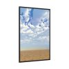 88299-130.jpg Sand, Sky and Clouds Framed Canvas